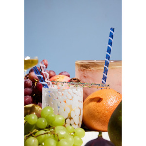 ŚWIECZNIK CALORE M, R&Oacute;ŻOWY/BEŻOWY