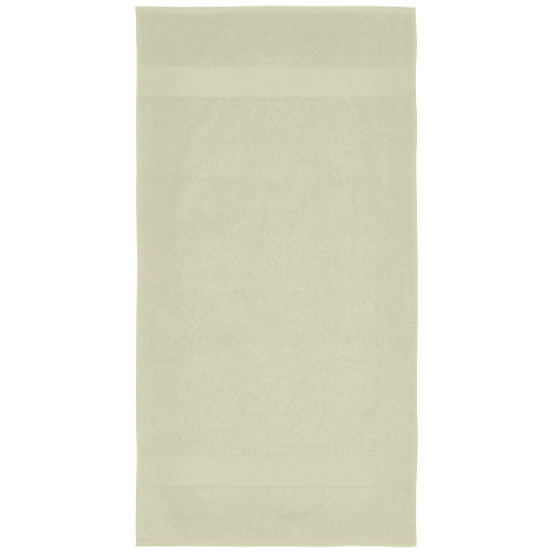 Charlotte bawełniany ręcznik kąpielowy o gramaturze 450 g/m² i wymiarach 50 x 100 cm Jasnoszary 11700180 (2)