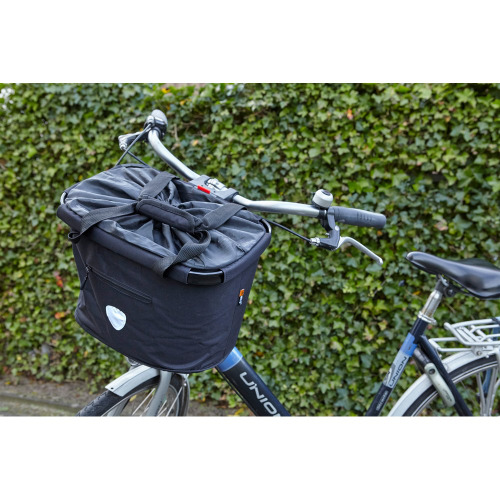 Koszyk rowerowy 20 L Czarny V8786-03 (5)