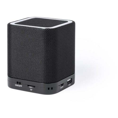 Głośnik bezprzewodowy 3W, radio, funkcja odbierania połączeń, czytnik kart micro SD Czarny V3872-03 (1)