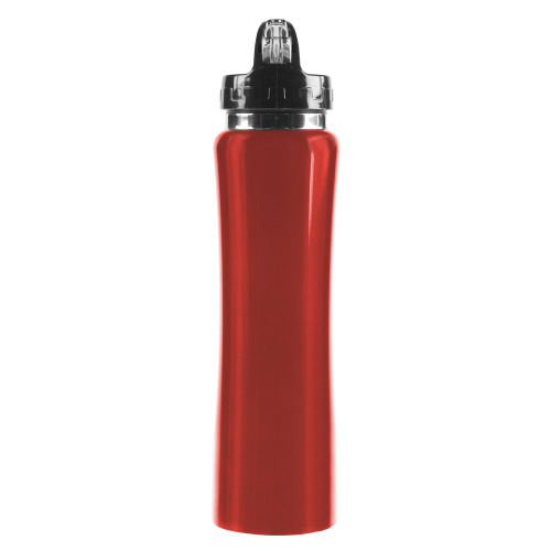 Bidon, butelka sportowa 500 ml ze słomką czerwony V8467-05 (1)