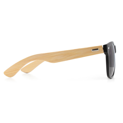 Okulary przeciwsłoneczne Justin RPC z bambusem UV400 Czarny LT86721-N0002 (2)