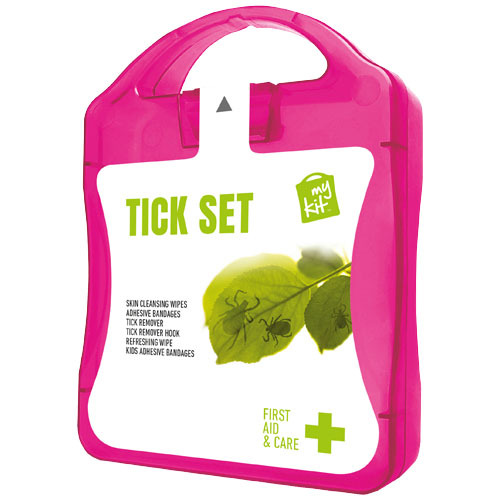 MyKit Zestaw Pomocy - Kleszcze Przezroczysta magenta 1Z251605 