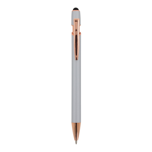 Ballpen Paris Deluxe Metal Rubberised Srebrny LT87783-N0005 (3)