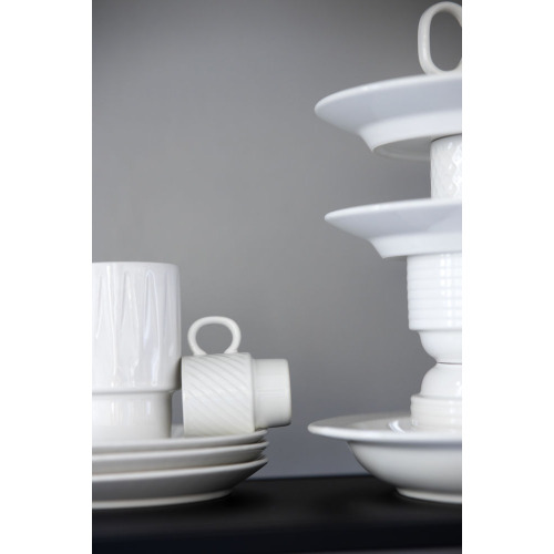 Miska COFFEE & MORE 12 cm, biały Biały 5017881- (27)