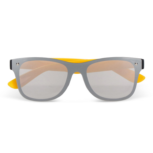 Okulary przeciwsłoneczne Justin R-PC z lustrzanymi soczewkami UV400 żółty LT86731-N0041 (3)