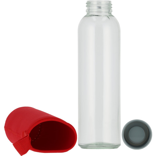 Butelka szklana KLAGENFURT 500 ml Czerwony 084205 (6)