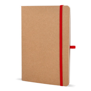 Zeszyt w miękkiej okładce Kraft Paper A5 Czerwony