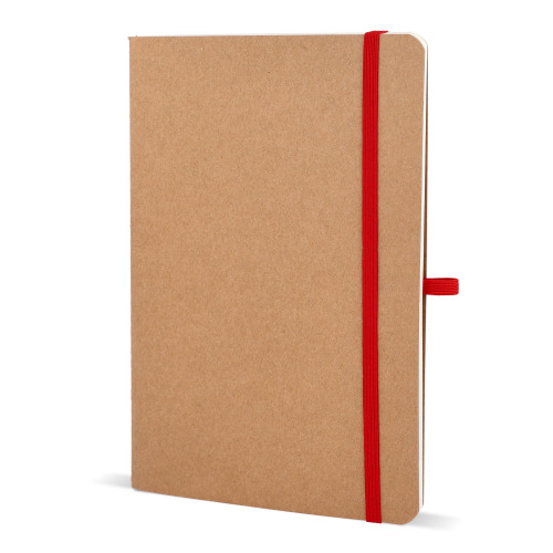 Zeszyt w miękkiej okładce Kraft Paper A5 Czerwony LT92061-N0021 