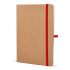 Zeszyt w miękkiej okładce Kraft Paper A5 Czerwony LT92061-N0021  thumbnail