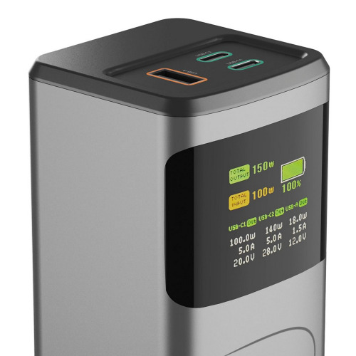 Power bank 24000 mAh Hama High Power 150W Grafitowy VH029-15 (4)