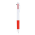3-kolorowy długopis z uchwytem i smyczą Biały / czerwony LT87855-N0121 (4) thumbnail