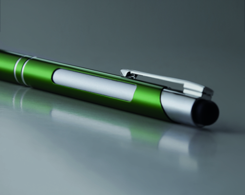 Długopis aluminiowy zielony MO9479-09 (3)