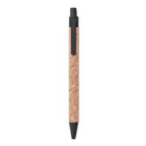 Długopis korkowy czarny