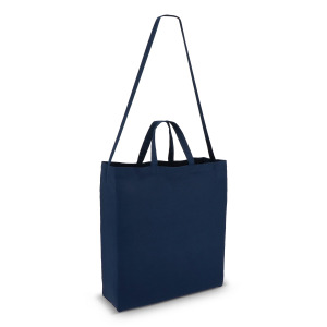 Torba bawełniana OEKO-TEX® 40 x 13 x 44cm 220g/m² Ciemnoniebieski