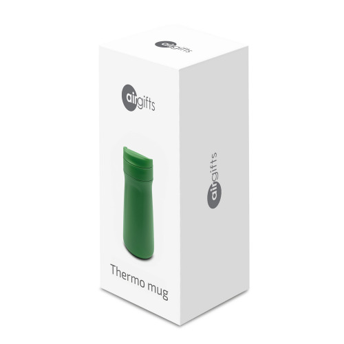 Kubek termiczny 450 ml Air Gifts | Zesha zielony V1424-06 (8)