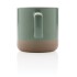 Kubek ceramiczny 360 ml zielony P434.117 (2) thumbnail