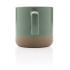 Kubek ceramiczny 360 ml zielony P434.117 (2) thumbnail
