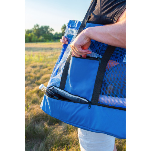 Torba plażowa, na zakupy, torba termoizolacyjna RPET | Maxwell Szary V7292-19 (8)