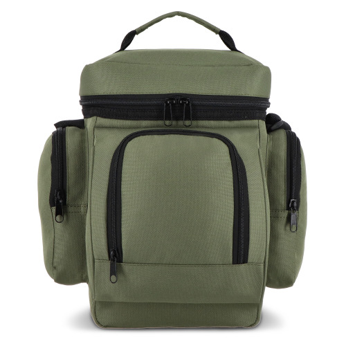 R-PET 600D Lunch cooler 10L Oliwkowa zieleń LT95355-N0043 (6)