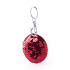 Brelok do kluczy z cekinami Czerwony V0676-05  thumbnail