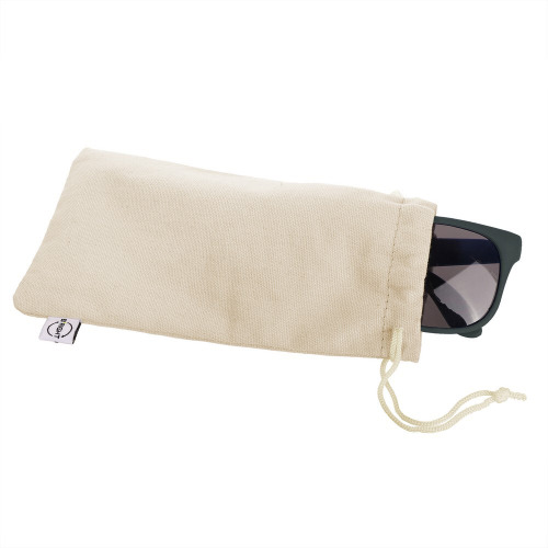 Okulary przeciwsłoneczne B'RIGHT, bawełniane etui w komplecie | Adam Czarny V7375-03 (6)