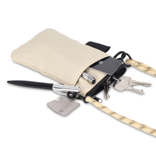 Kieszonkowa torba Everyday Essentials z paskiem z paracordu Beżowy LT95320-N0055 (1)