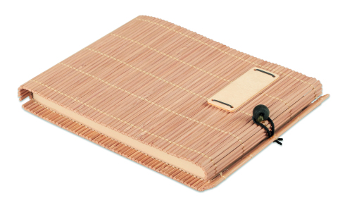 Bambusowy notatnik 80 kartek drewna MO9570-40 (4)