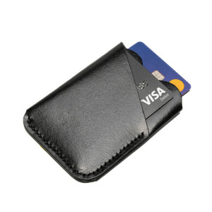 Etui na karty skórzane - Wrap