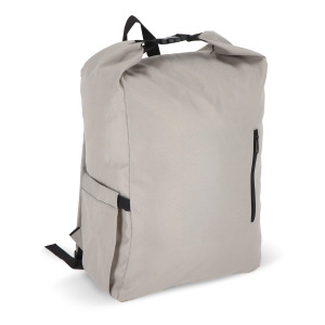Plecak z klamrą R-PET 600D Rolltop 20L Szary