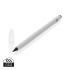 Aluminiowy ołówek z gumką biały P611.123 (8) thumbnail
