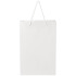 Ręcznie robiona torba z papieru integra z plastikowymi uchwytami – 24 x 9 x 36 cm Biały 1ZB01001 (2) thumbnail