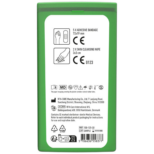 MiniKit Pierwsza Pomoc Przezroczysty zielony 1Z255303 (4)