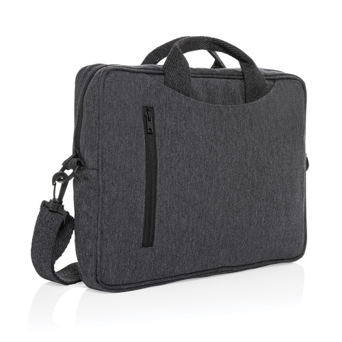 Torba na laptopa 15,4" AWARE™ Laluka, bawełna z recyklingu Szary P732.119 