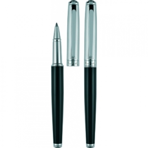 Zestaw piśmienny długopis i pióro kulkowe DIDIER Pierre Cardin Czarny B0400500IP303 (1)