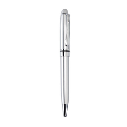 Klasyczny plastikowy długopis srebrny mat IT3821-16 