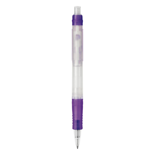 Długopis Vegetal Pen Clear przejrzysty Ecru / purpurowy LT87540-N5472 (2)