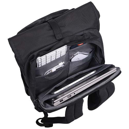 Case Logic Variate plecak na 17-calowego laptopa z rozwijaną górą, wykonany z materiału pochodzącego z recyklingu Czarny 12077690 (6)