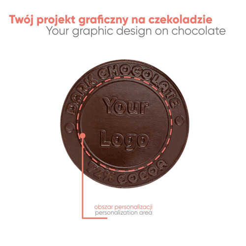 Czekoladowy Kształt Choco4Mat Mini Medal Chocolate Expert Wielokolorowy S0378/EXPERT/XM (1)
