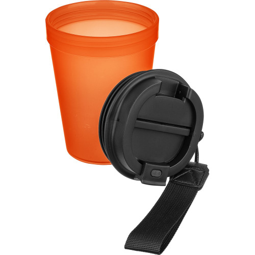 Kubek podróżny 350 ml Pomarańczowy VB287-07 (1)