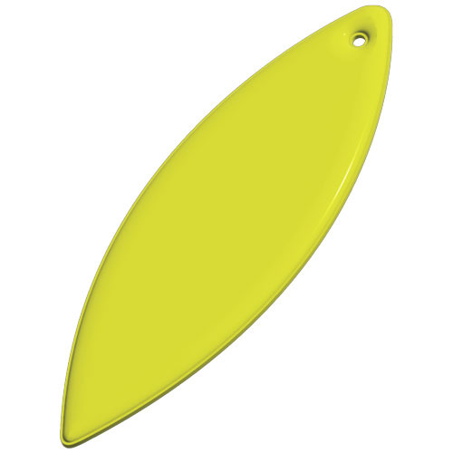 RFX™ reflective odblaskowa zawieszka z TPU, elipsa Neonowy żółty 1PR11313 (2)