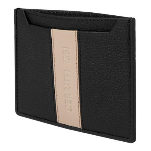 Etui na karty Delano Taupe & Black Beżowy NLC406X (2)
