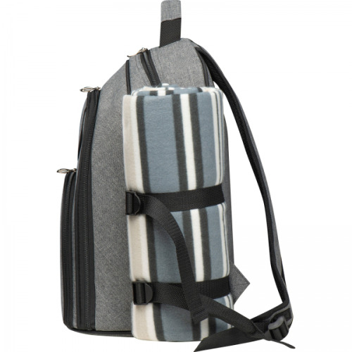 Plecak piknikowy dla 4 osób EARL Ciemnoszary 6297677 (7)