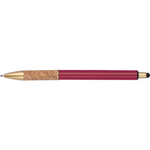 Długopis metalowy touch pen CAPRI Bordowy 369002 (3)