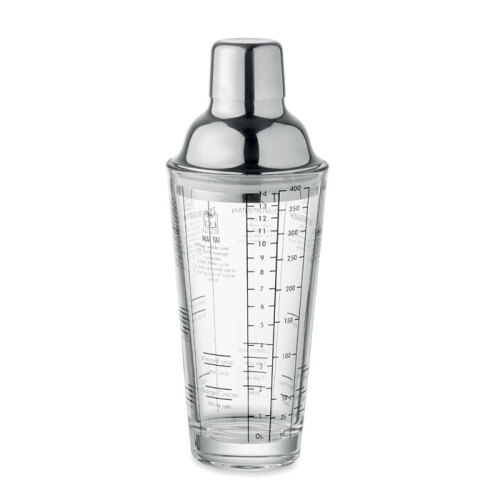 Szklany shaker barmański400 ml przezroczysty MO2077-22 