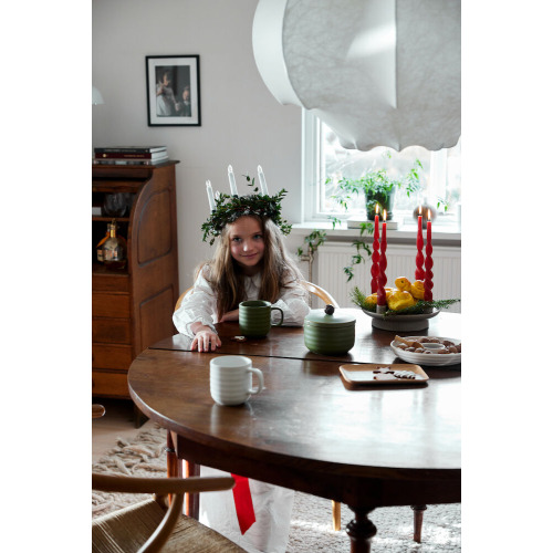 SŁOIK ELLEN ŻOŁĄDŹ Z POKRYWKĄ, ZIELONY Zielony 5018410- (2)