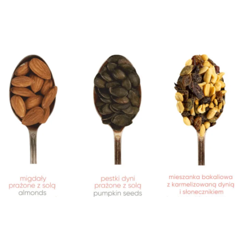 Zestaw słodyczy reklamowych Seeds&Nuts bag Wielokolorwy S0569 (2)