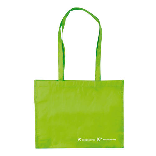 Torba na ramię R-PET 110g/m² Jasnozielony LT91478-N0032 (1)