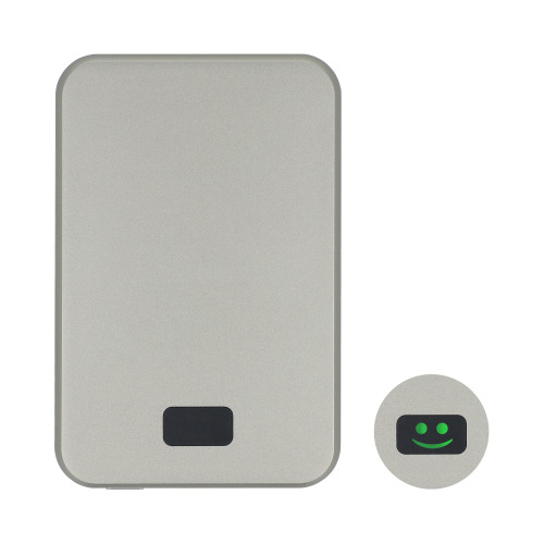 Xoopar Smile Wireless Mirror Powerbank kompatybilny z MagSafe 5000 mAh Jasnoszary LT41414-N0062 (4)