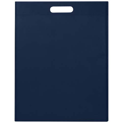 EcoSeal torba na zakupy o pojemności 5 l z włókniny z recyklingu z certyfikatem GRS Granatowy 13010355 (2)